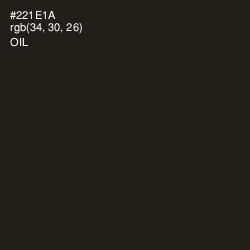 #221E1A - Oil Color Image