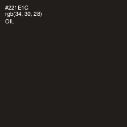 #221E1C - Oil Color Image