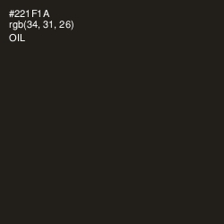 #221F1A - Oil Color Image