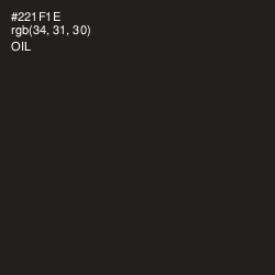 #221F1E - Oil Color Image