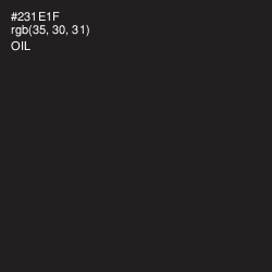 #231E1F - Oil Color Image