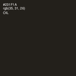#231F1A - Oil Color Image