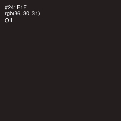 #241E1F - Oil Color Image
