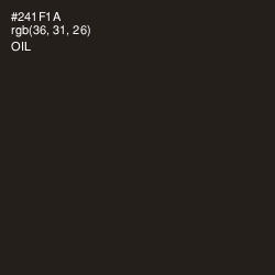 #241F1A - Oil Color Image