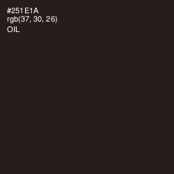 #251E1A - Oil Color Image