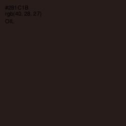 #281C1B - Oil Color Image