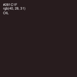 #281C1F - Oil Color Image