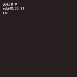 #281E1F - Oil Color Image