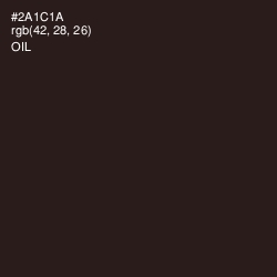 #2A1C1A - Oil Color Image