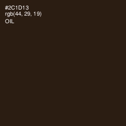 #2C1D13 - Oil Color Image
