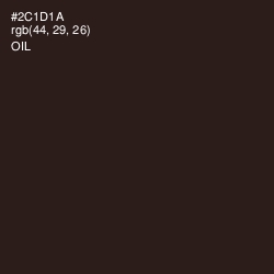 #2C1D1A - Oil Color Image