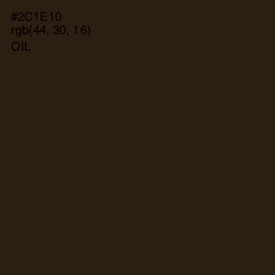 #2C1E10 - Oil Color Image