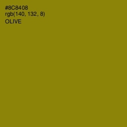 #8C8408 - Olive Color Image