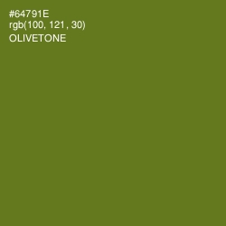 #64791E - Olivetone Color Image
