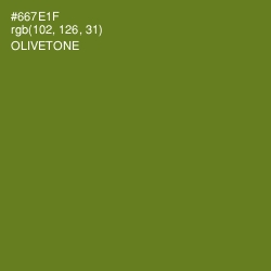 #667E1F - Olivetone Color Image
