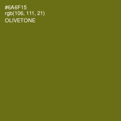 #6A6F15 - Olivetone Color Image