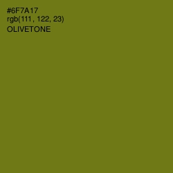 #6F7A17 - Olivetone Color Image