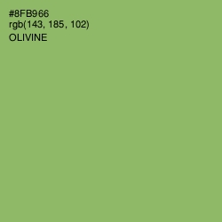#8FB966 - Olivine Color Image
