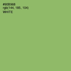 #90B968 - Olivine Color Image