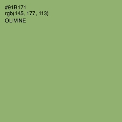#91B171 - Olivine Color Image