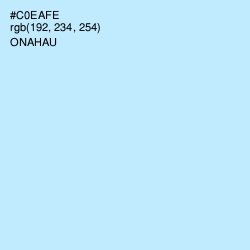 #C0EAFE - Onahau Color Image