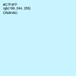 #C7F4FF - Onahau Color Image