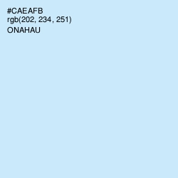 #CAEAFB - Onahau Color Image