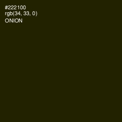 #222100 - Onion Color Image