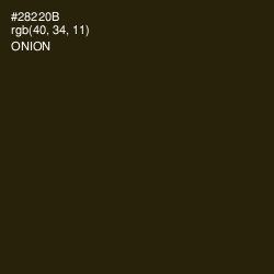 #28220B - Onion Color Image