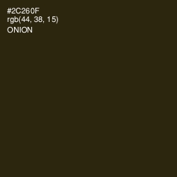 #2C260F - Onion Color Image
