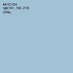 #A1C1D4 - Opal Color Image