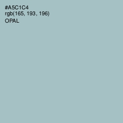 #A5C1C4 - Opal Color Image