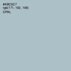 #ABC0C7 - Opal Color Image
