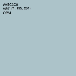 #ABC3C9 - Opal Color Image