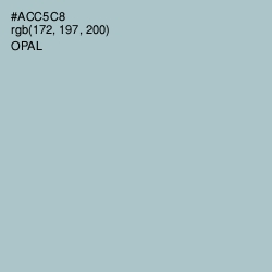 #ACC5C8 - Opal Color Image