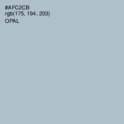 #AFC2CB - Opal Color Image