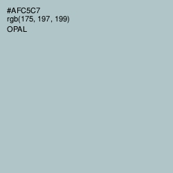 #AFC5C7 - Opal Color Image