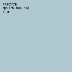 #AFC7CE - Opal Color Image