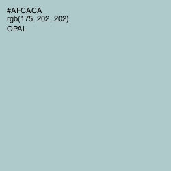 #AFCACA - Opal Color Image