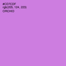 #CD7CDF - Orchid Color Image