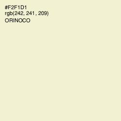 #F2F1D1 - Orinoco Color Image