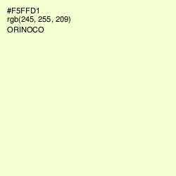 #F5FFD1 - Orinoco Color Image