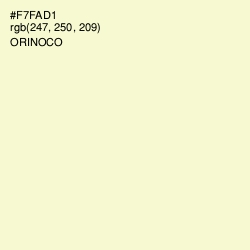 #F7FAD1 - Orinoco Color Image