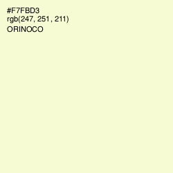 #F7FBD3 - Orinoco Color Image