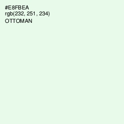 #E8FBEA - Ottoman Color Image
