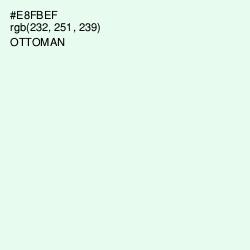#E8FBEF - Ottoman Color Image