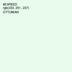 #E9FBED - Ottoman Color Image