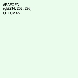 #EAFCEC - Ottoman Color Image