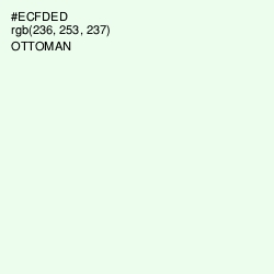 #ECFDED - Ottoman Color Image