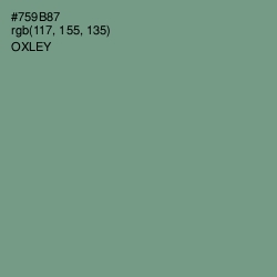 #759B87 - Oxley Color Image
